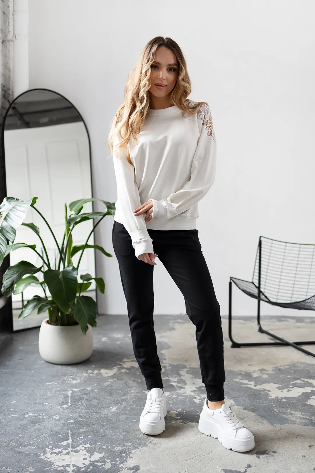 BLUZA LIZA ECRU