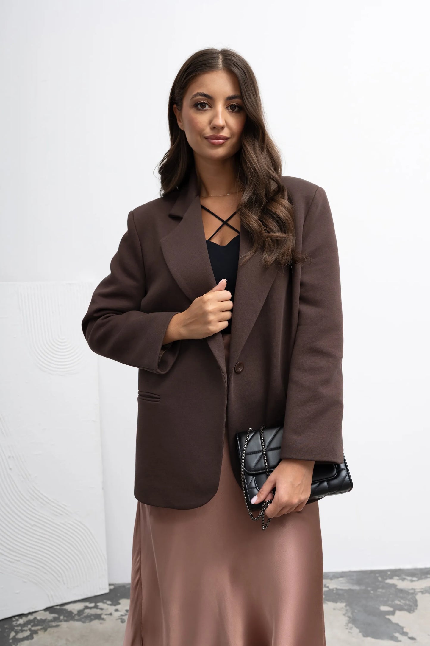 MARYNARKA COTTON CZEKOLADA