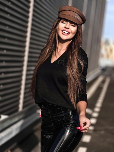 Sweterek Luna Czarny