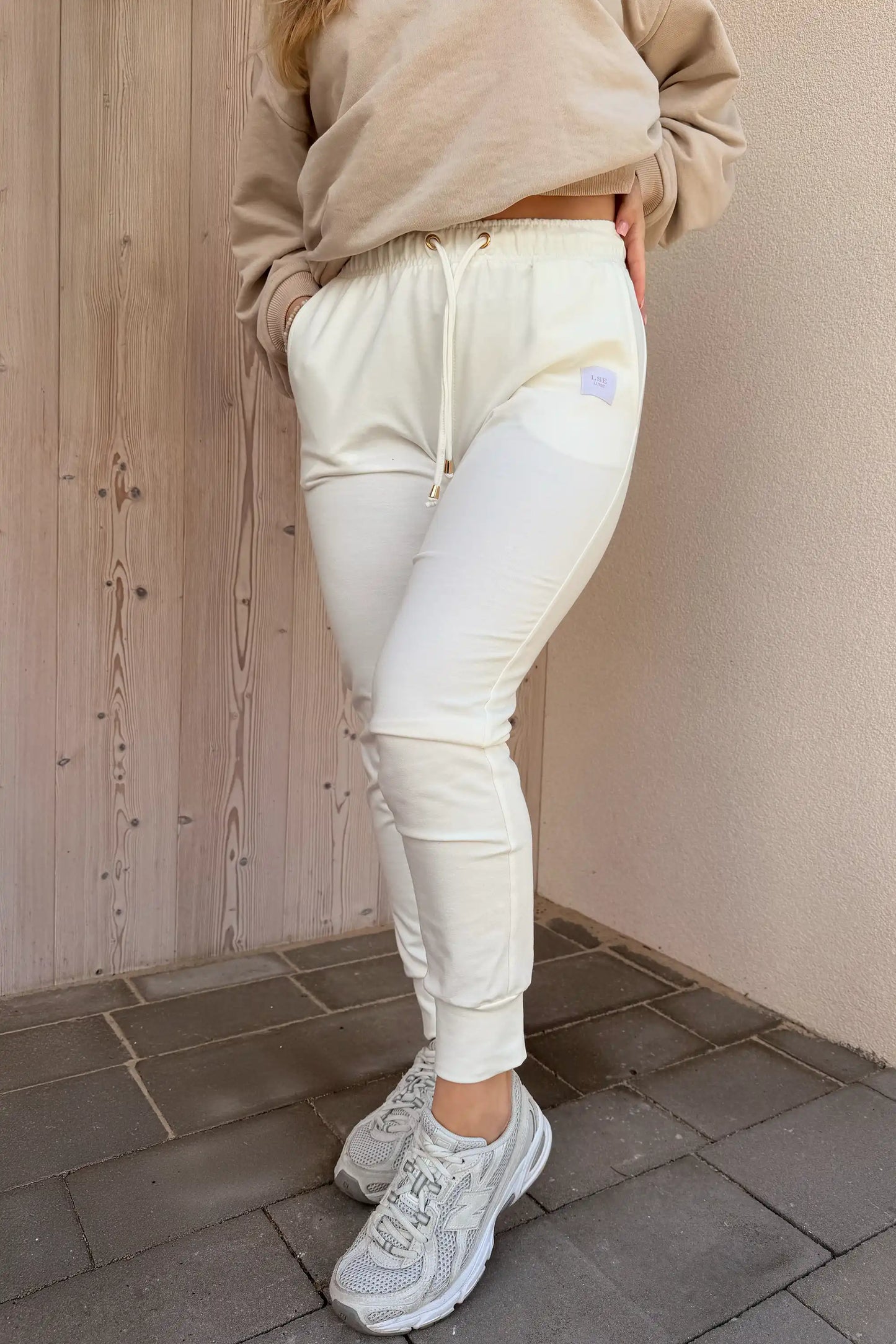 SPODNIE MISSLUI ECRU