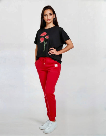 SPODNIE MISSLUI CZERWONE