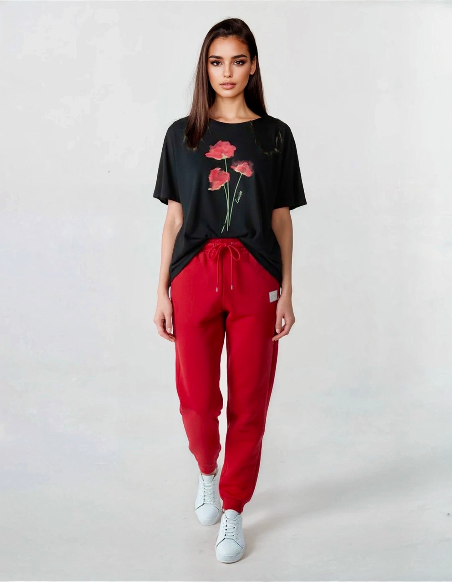 SPODNIE MISSLUI CZERWONE