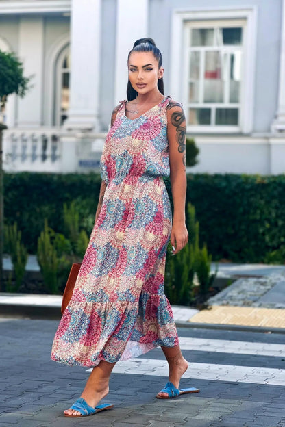SUKIENKA BELLA MAXI MANDALA