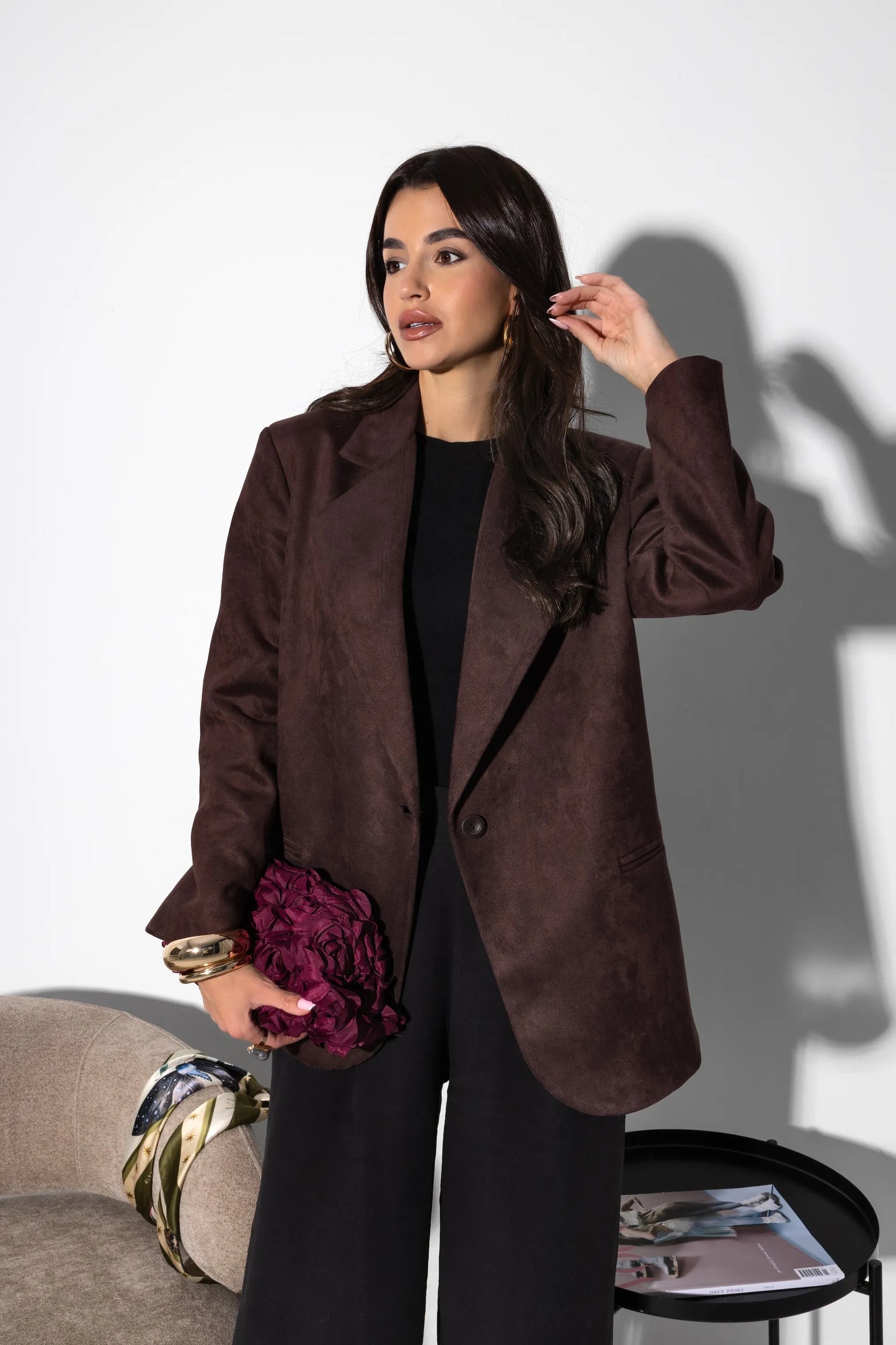 MARYNARKA ZAMSZOWA CZEKOLADA