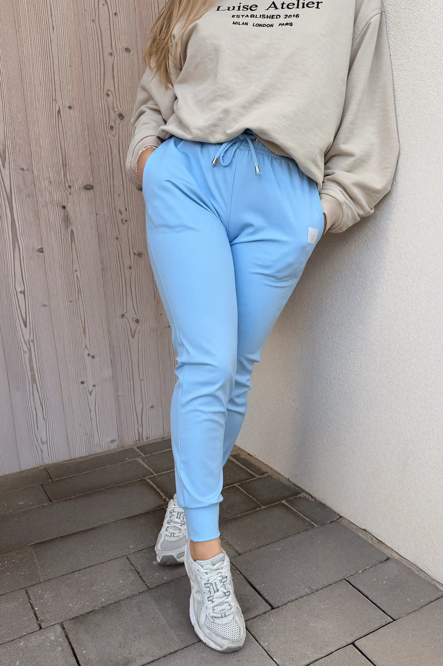 SPODNIE MISSLUI BŁĘKITNE